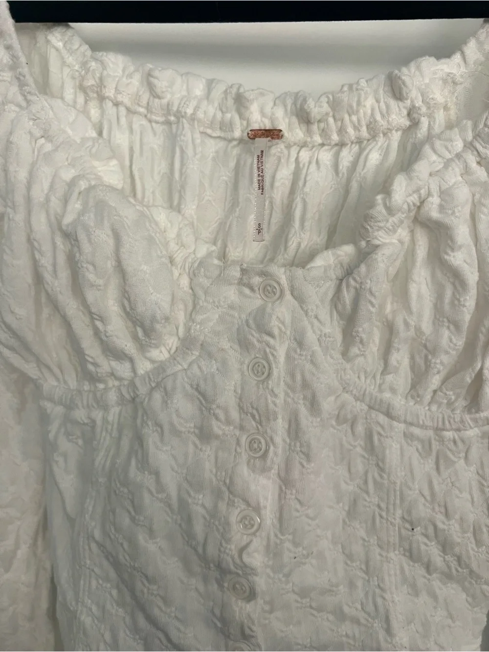 Free People neckline subtle